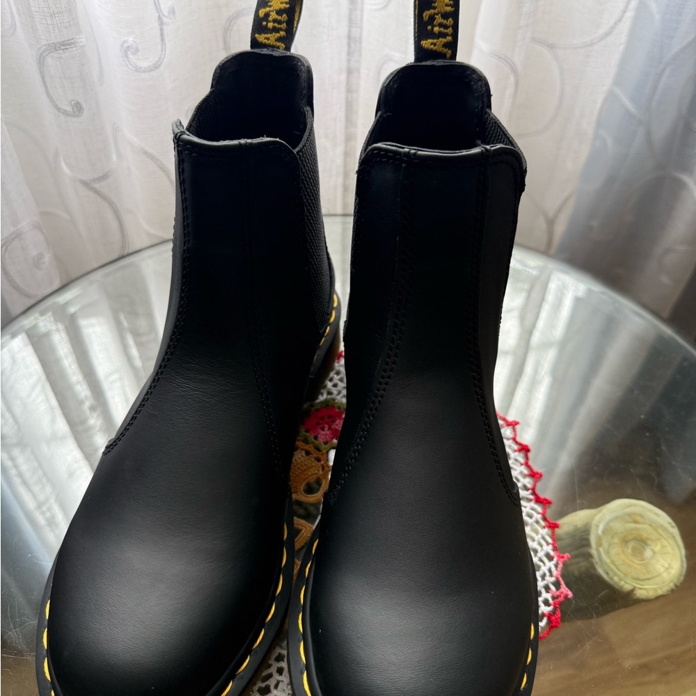 Dr. Martens Black Combat Boots